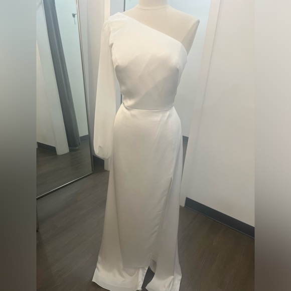 Jenny Yoo “Cressida” Little White Dress - Picture 2 of 4